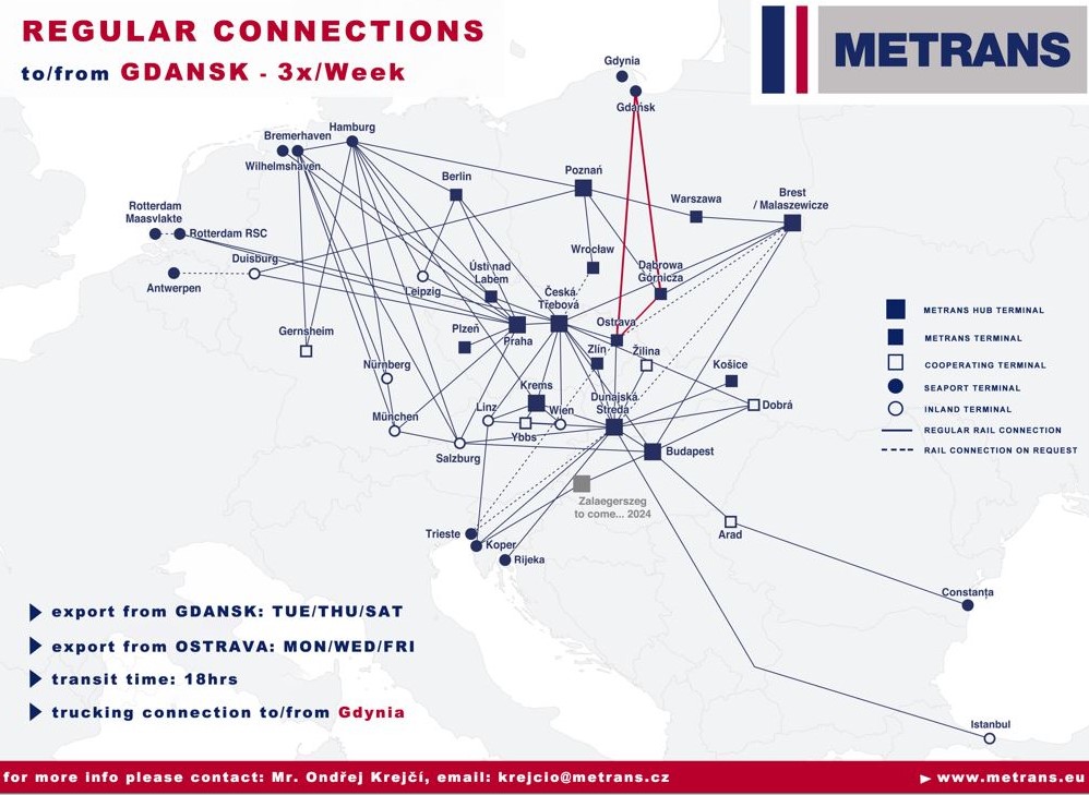 METRANS is Expanding its GDANSK Service – METRANS