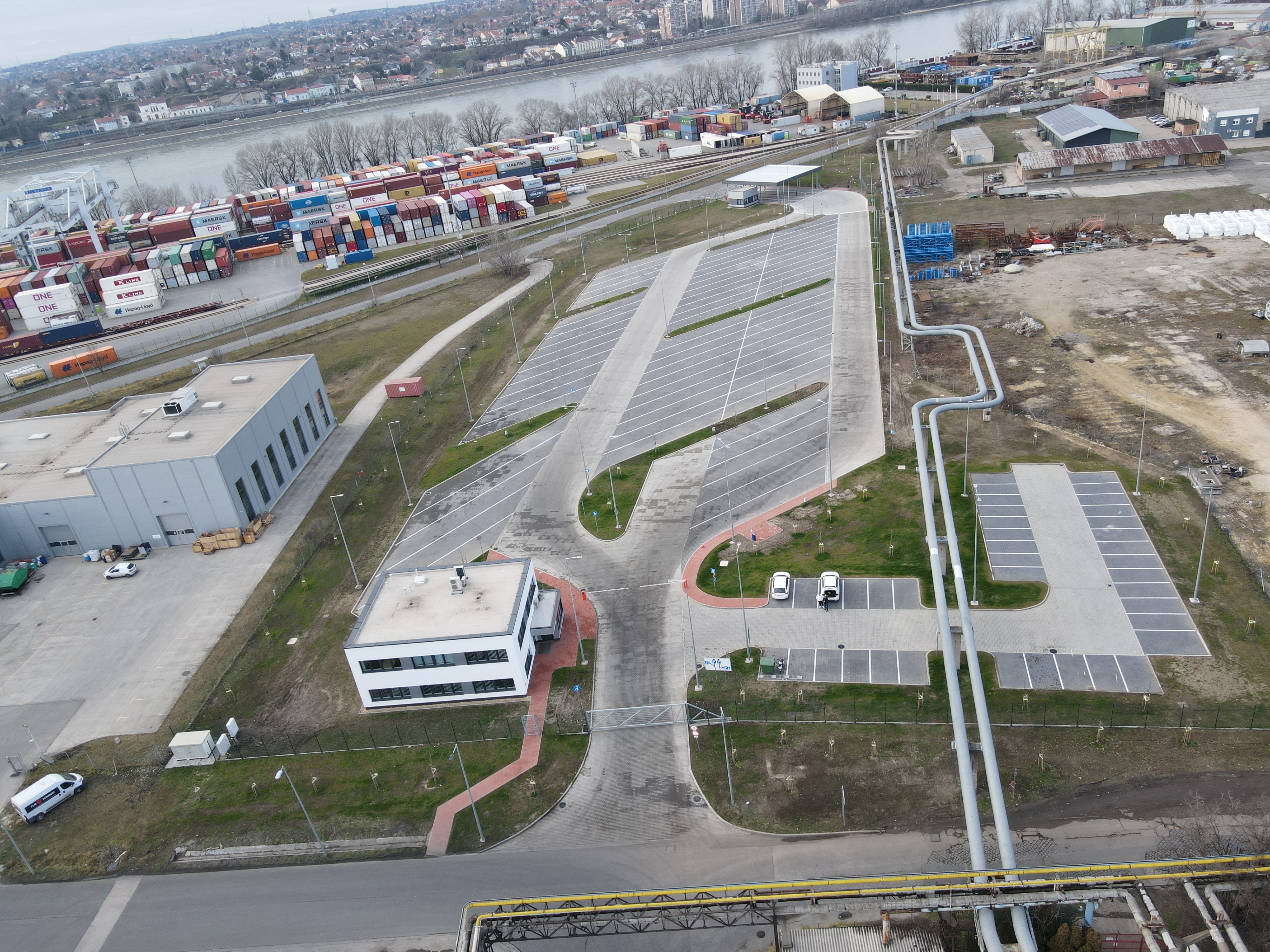Opening of the fresh  METRANS Csepel TRUCK GATE AND TRUCK PARKING, Budapest – HU